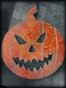 Here is the stain after multiple applications of stain