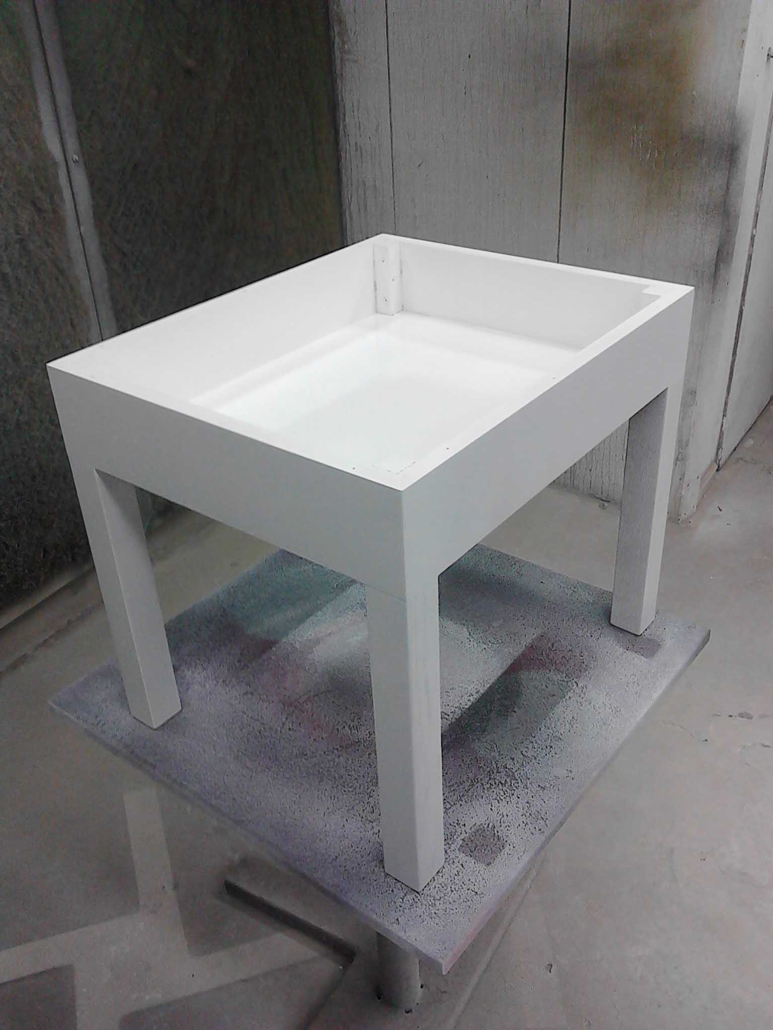 DIY Light box table Simon Ripley Art