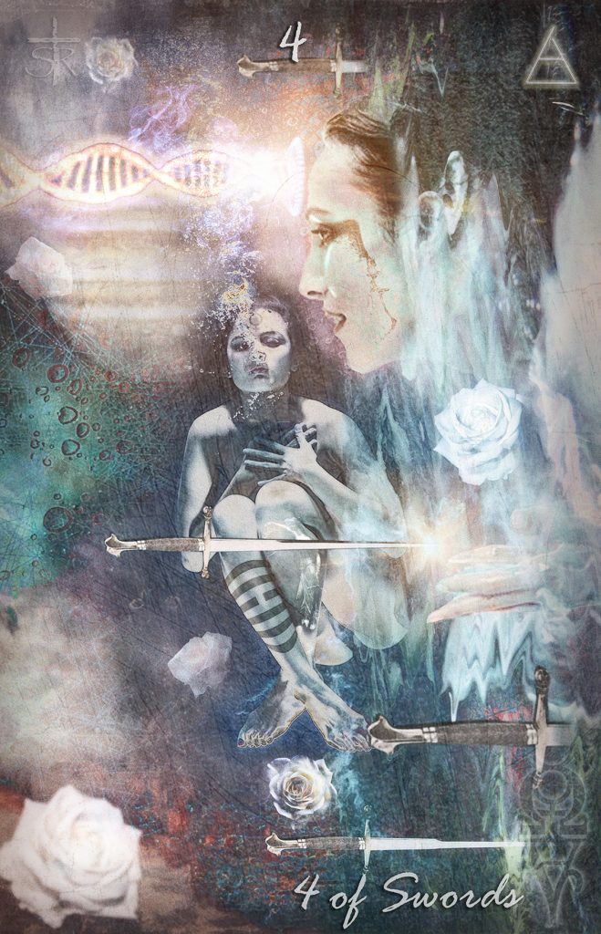 Harmonic mysteries Tarot-Swords – Simon Ripley Art